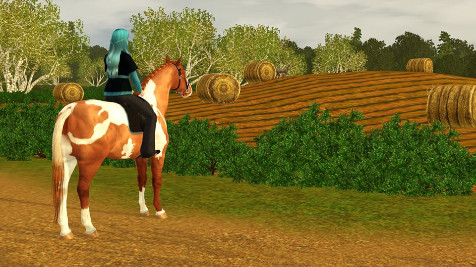 Screenshots Sims 3 : Caprice, jument Pure race espagnol origine inconnue et Scotis