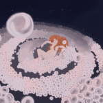 Bain dans l’espace