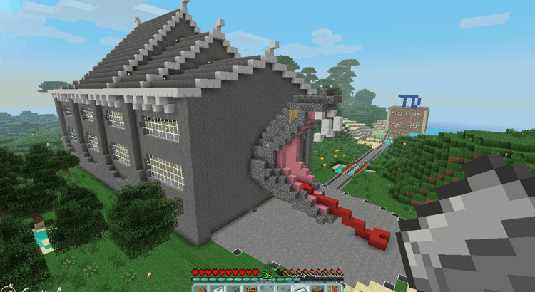 Maison serpent finalisé par Scotis sur Minecraft