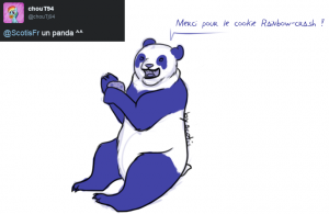 Croquis de panda