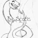 Serpent guitariste