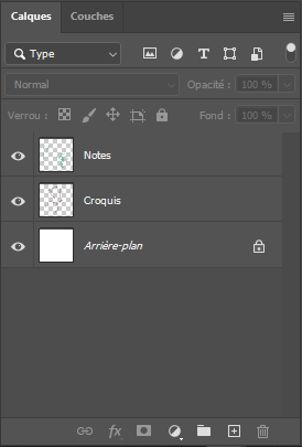 Les calques Photoshop